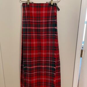 Vintage evening length tartan skirt/kilt.  Richardson’s of Toronto